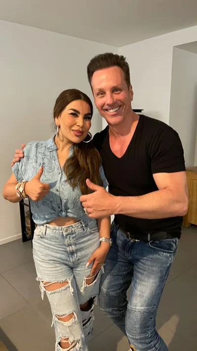 Mischa Züwerink mit Aryana Sayeed