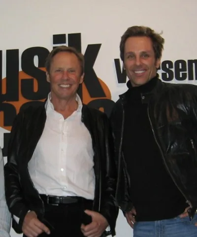 Mischa Züwerink mit Peter Kraus